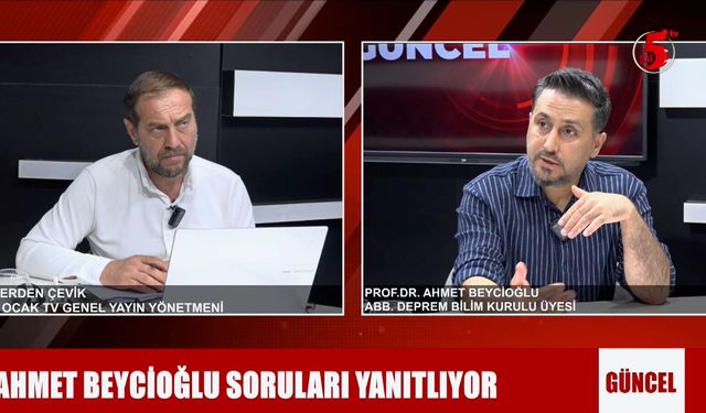 Prof. Dr. Ahmet Beycioğlu “Çukobirlik Binası Ağır Hasarlı, Yıkılması Şart”