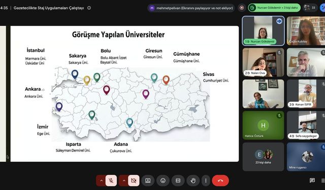 Gazetecilik Eğitiminde Staj Uygulamaları Masaya Yatırıldı