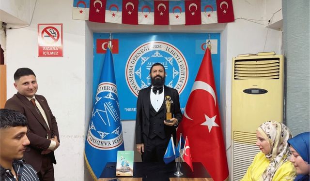 Dünyaca Ünlü Yazar Akif Manaf'a "Eğitim ve Barış Ödülü"