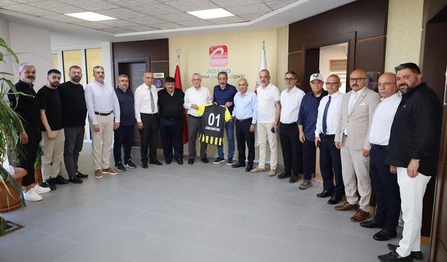 Adana 01 FK Yönetimi Sanayi Odası'nda