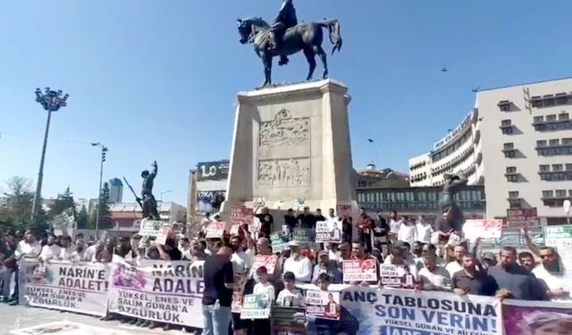 Narin İçin Adalet Çağrısı Ankara'dan Yükseldi