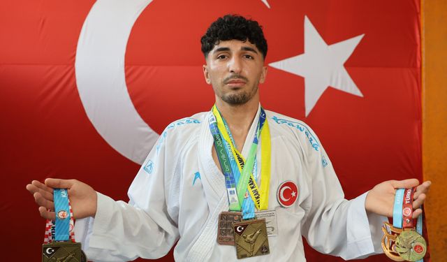 Adanalı Milli Karateci Diyar Hasanoğlu'nun Yeni Hedefi Olimpiyat Madalyası