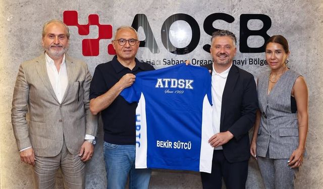 ATDSK ile Adana OSB Arasında İş Birliği Görüşmesi