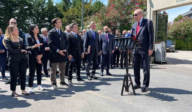 Cumhurbaşkanı Recep Tayyip Erdoğan "Ayasofya'yı Yeniden İbadete Açmak Bize Nasip Oldu"