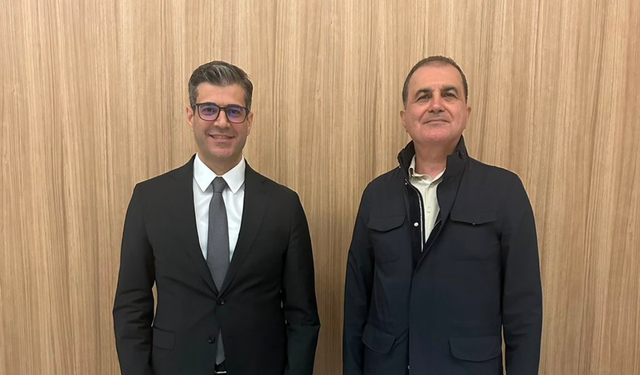 Mustafa Özkan'dan Ömer Çelik'e Ziyaret! Adana İçin Mesajlar Verildi
