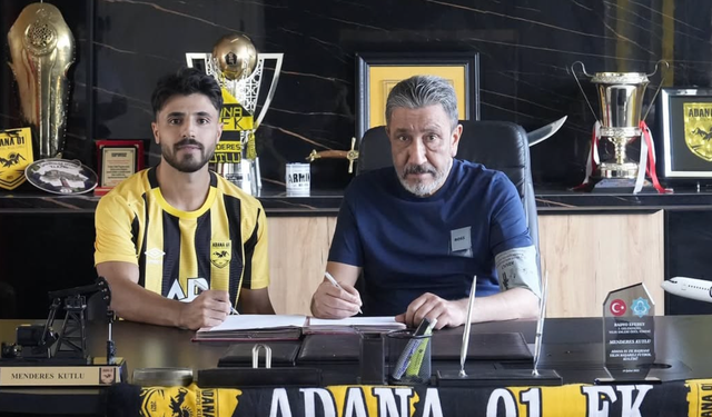 Adana 01 FK'dan Savunmaya Genç Takviye: Erkan Sasa ile 2 Yıllık Sözleşme