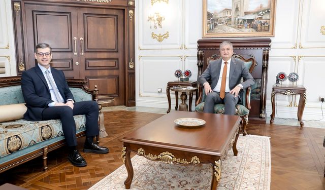 AK Parti İl Başkanı Özkan'dan Vali Yavuz'a Ziyaret