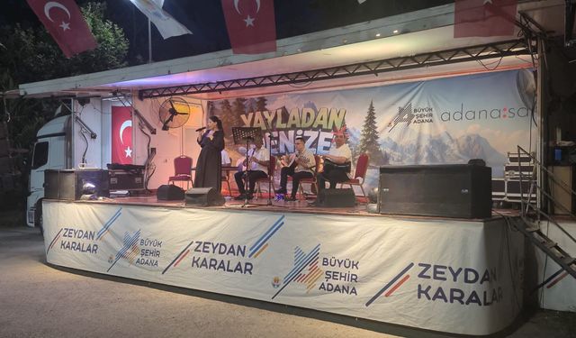 Yayladan Denize Yaz Şenliği Coşkusu Bu Kez Yumurtalık'ta Yaşandı