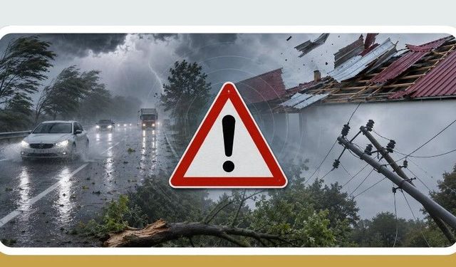 Meteoroloji Alarm Verdi: Adana'da Kuvvetli Rüzgar ve Fırtına Bekleniyor