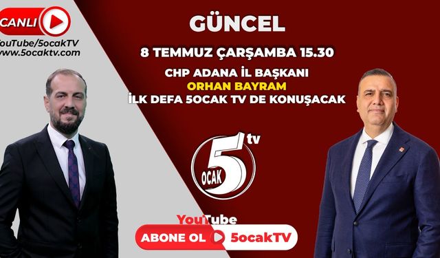 Orhan Bayram İlk Kez 5 Ocak TV'de Atama Sürecinin Perde Arkasını Serden Çevik'e Anlatacak