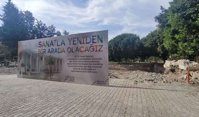 75’nci Yıl Sanat Galerisine Temel Atmada Sona Gelindi