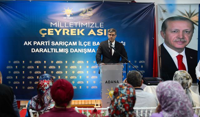 AK Parti Sarıçam’da 77. Danışma Meclisi Toplantısı