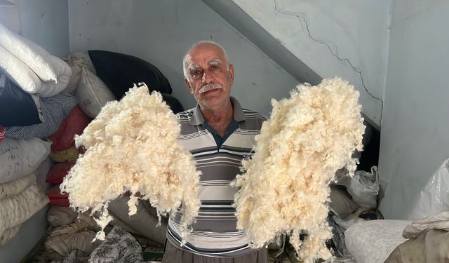 Adana'da 52 Yıllık Yorgancıdan Acı Reçete "Mesleğimiz Yok Olma Noktasına Geldi"