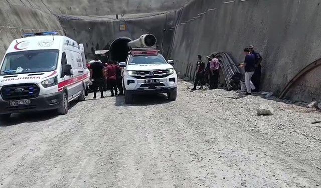 Yedigöze İçme Suyu Tünelinde Kaya Göçüğü: 1 İşçi Hayatını Kaybetti, 1 İşçi Yaralandı