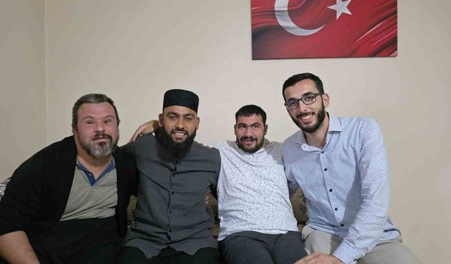 Feke'de Down Sendromlu Savaş'ın İlahi Sevgisi Anlamlı Buluşmaya Dönüştü