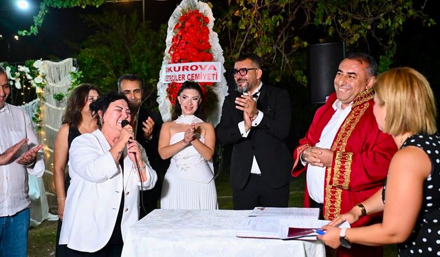 Adana Basınını Buluşturan Düğün: Umut ve Esra Çifti Dünyaevine Girdi