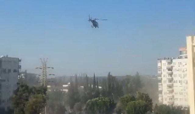 Adana'da Alçak Uçan Helikopterler Panik Yarattı: Gerçek Nedeni Belli Oldu