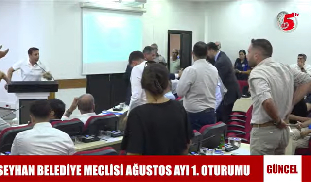 Seyhan Belediye Meclisi'nde Tansiyon Yükseldi