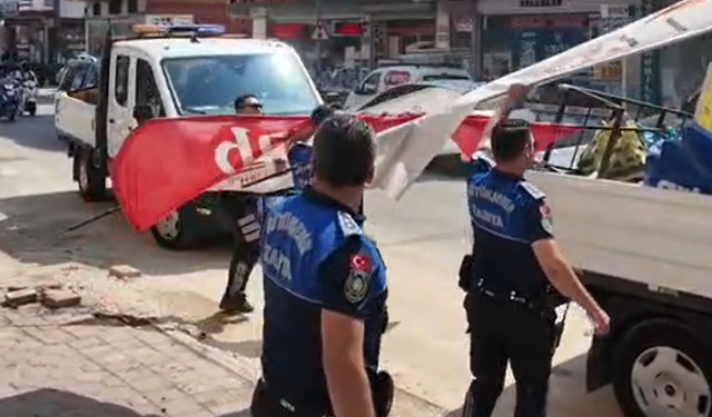 Adana’da Kaldırım İşgali Denetimi: Uyarılara Uymayan Esnafın Malzemelerine El Konuldu