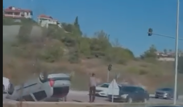 Çukurova’da Otomobil Takla Attı: Sürücü Yaralandı