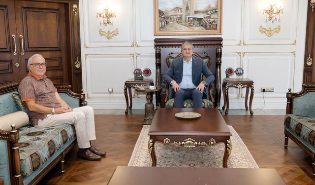 İş İnsanı Halil Avcı'dan Vali Yavuz'a Ziyaret