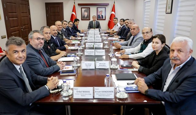 Adana'da Orman Yangınlarına Karşı Koordinasyon Toplantısı
