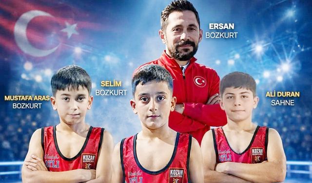 Kozan Belediyespor'un Genç Güreşçileri Milli Takım Kampına Davet Edildi