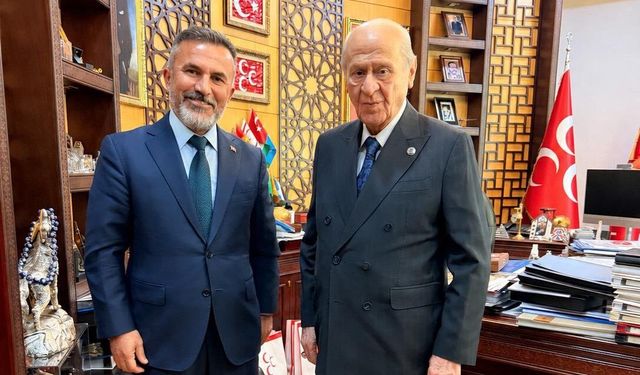Tamer Dağlı'dan MHP Lideri Bahçeli'ye Anlamlı Ziyaret