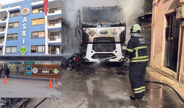 ASKİ’den Vidanjör Yangınına İlişkin Açıklama