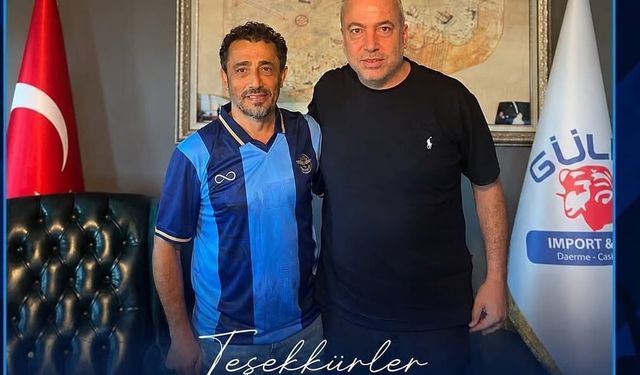 Şerif Güler’den Adana Demirspor’a Forma Desteği