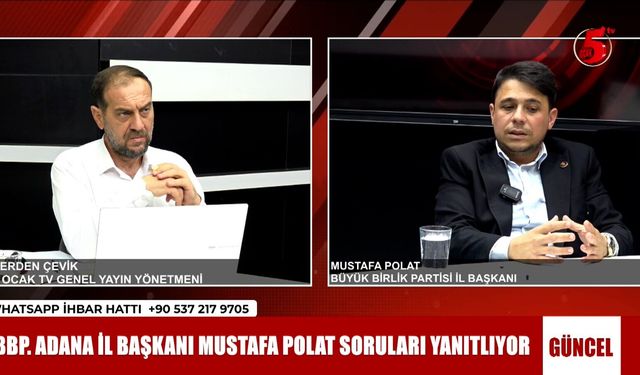 Mustafa Polat “Atılan Adımlar Kanayan Yaramıza Su Serpti”