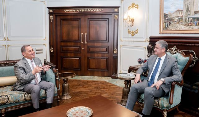Savaş Çokduygulu, Adana Valisi Mustafa Yavuz’u Ziyaret Etti