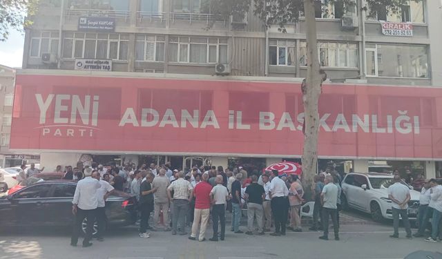Yeni Parti Adana’da Kapılarını Açtı