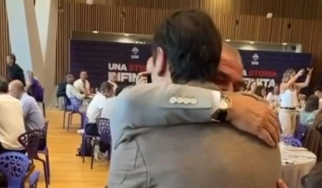 Floransa’da Tarihi Buluşma: Fatih Terim ile Rui Costa 25 Yıl Sonra Yeniden Bir Arada