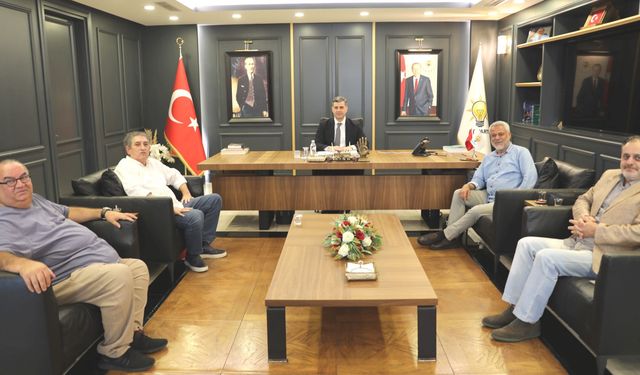 Yerel Medya Güçbirliği Platformu’ndan AK Parti İl Başkanı Özkan’a Ziyaret