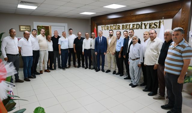 Tarık Özünal Muhtarlarla Buluştu: “Yüreğir’i Birlikte Yöneteceğiz”