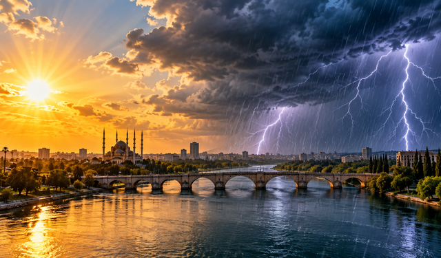 Adana’da Hava Bir Anda Değişiyor! Sağanak Yağış İçin Tarih Verildi
