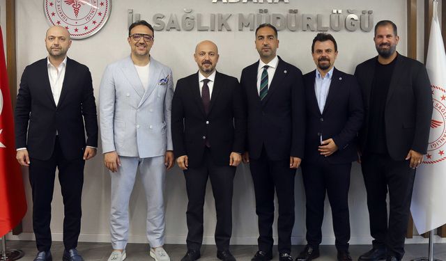 Çukurova GİAD’dan İl Sağlık Müdürü Dr. Halil Nacar’a Ziyaret