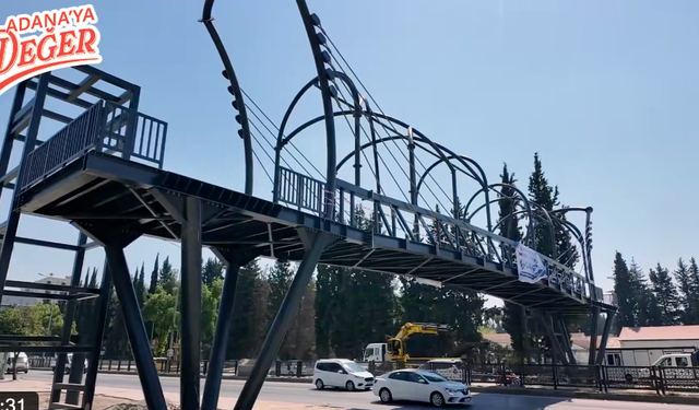 ESAS 01 Burda AVM Önünde Çalışmalar Hızlandı! Yeni Üst Geçit Geliyor