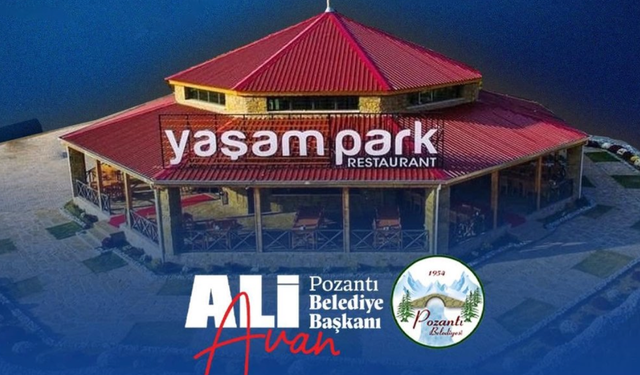 Pozantı’da Yaşam Park Restoran İçin Sezon Arası
