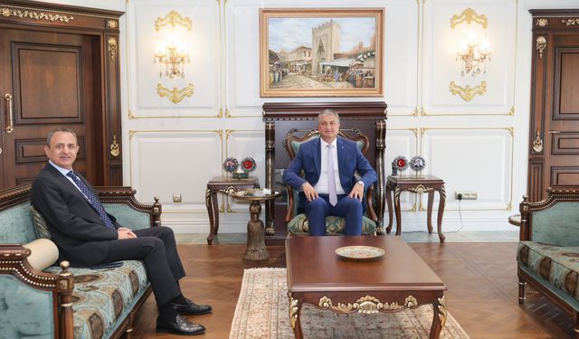 Yüreğir Belediye Başkan Vekili Tarık Özünal’dan Vali Yavuz’a Ziyaret