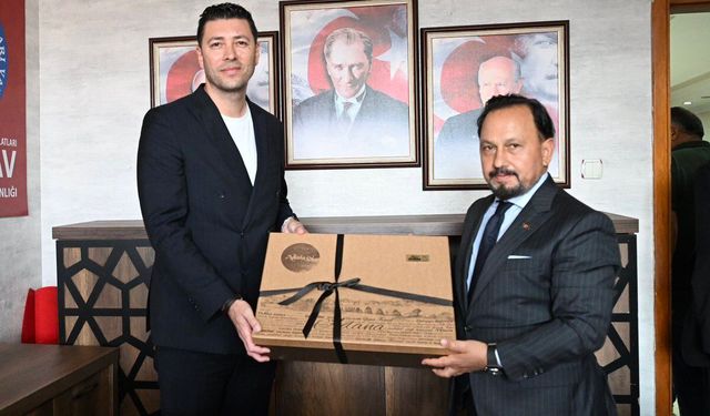 Sarıçam’dan TÜRKAV’a Güçlü Ziyaret! Kadir Gül’e Hayırlı Olsun Dileği