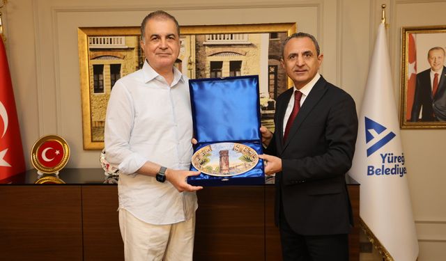 AK Parti Sözcüsü Ömer Çelik’ten Yüreğir Belediyesi’ne Önemli Ziyaret