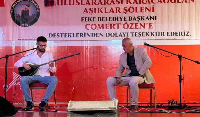 Feke’de 30 Yıllık Gelenek Sürdü: Karacaoğlan Âşıklar Bayramı Coşkusu