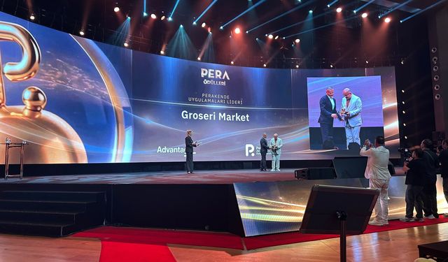 Groseri, Pera Ödülü’nü ikinci kez kazandı