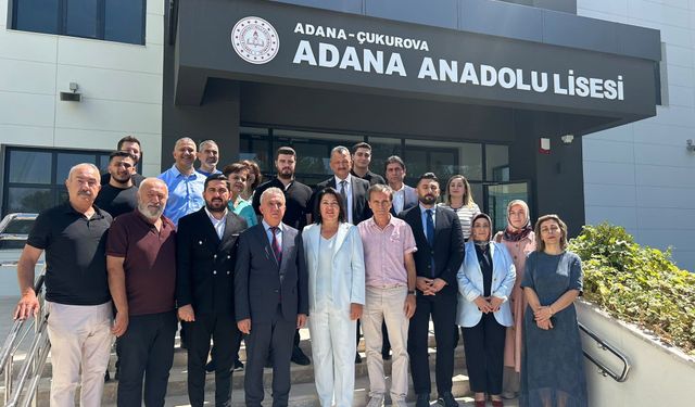 Karamık’tan Mezunu Olduğu Adana Anadolu Lisesi’ne Anlamlı Ziyaret