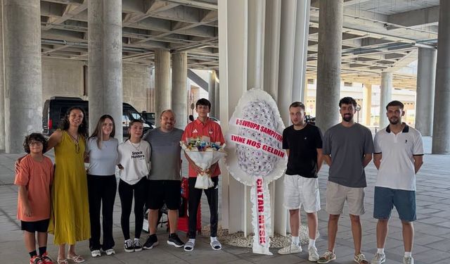 Çiltar Masa Tenisi İhtisas Spor Kulübü’nden Görkem Öcal’a Coşkulu Karşılama