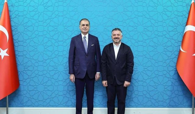Keskin Ve Taş, Ömer Çelik'i Ziyaret Etti