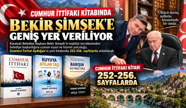 Cumhur İttifakı Kitabında Adana Detayı! Bekir Şimşek’e Özel Bölüm