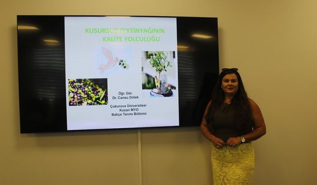 Adana’da zeytinyağında kaliteli üretim ve güvenli ihracat ele alındı